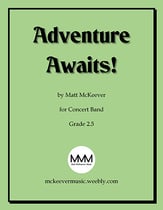 Adventure Awaits! Concert Band sheet music cover